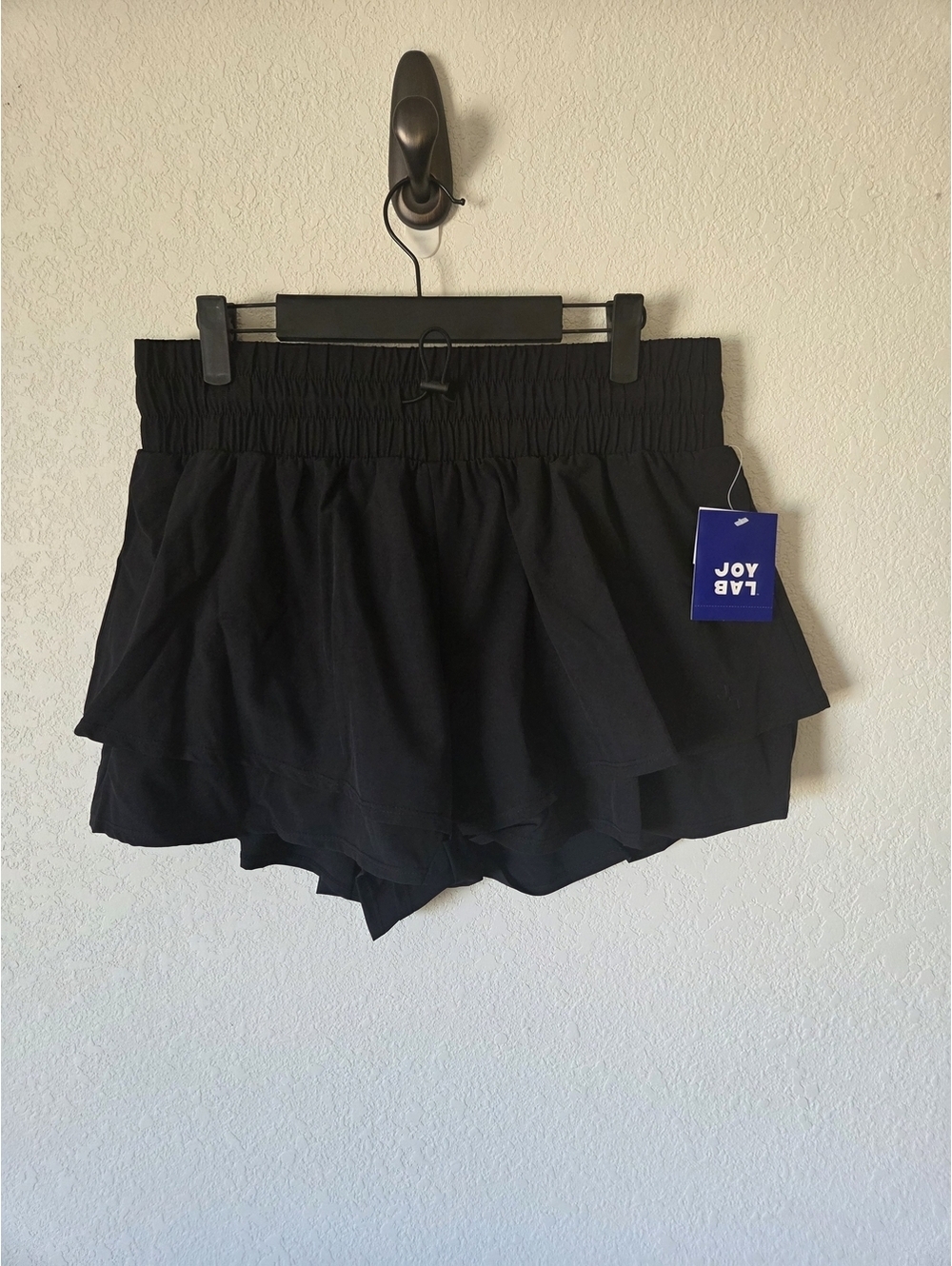 JoyLab Black Layered Athletic Short